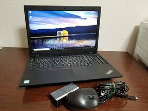 356 Lenovo ThinkPad L580 Core i5 第8世代 (8250U)◆RAM8GB◆ M.2 SSD256GB◆15.6インチFull HD(1920*1080)◆Win10 PC◆Office2021