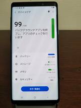 408 SCV40 au SAMSUNG Galaxy Note 9 Black SIMフリー 128GB /6GB 本体+Spen Samsung・中古品】ジャンク_画像2