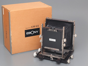 EBONY Ti SW45|4×5 обзор камера черное дерево Ti SW45* как новый 