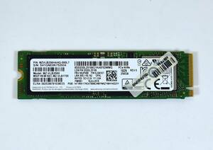 SAMSUNG M.2 2280 NVMe SSD 256GB /健康状態97%/累積使用2268時間/PM981/動作確認済み, フォーマット済み/中古品