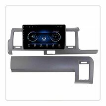 10インチ 200系 ハイエース 専用 パネル iPhone CarPlay アンドロイド ナビ ディスプレイオーディオ_画像2