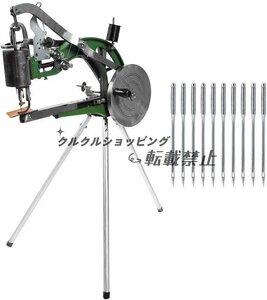 手動靴修理機、革用ミシン、ハンドタイプ半自動手動金属ナイロン/綿ライン靴修理ミシン、ゴム靴革靴スニーカー用