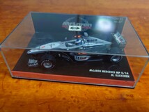 【新品同様】MINICHAMPS製　McLaren　MERCEDES　MP4/14 ミカ・ハッキネン車　McLaren COLLECTION　EDITION43 no.27 1/43スケール_画像1