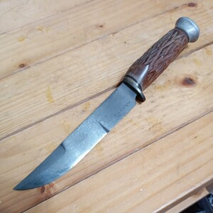 ◆送料当方負担◆ 狩猟 ハンティング サバイバル ナイフ 日本製 スタッグ ハンドル？ アウトドア キャンプ 刃物 knife 