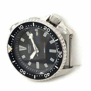 T03/122 SEIKO セイコー 自動巻き デイト 稼働品 AUTOMATIC オートマチック 腕時計 7002-7000 150ｍ 防水 ダイバーズ SCUBA DIVERSの画像7