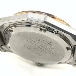 T03/104 SEIKO KS キングセイコー VANAC カットガラス 自動巻き AUTOMATIC オートマチック 純正ブレス 腕時計 5626-7180 グリーンの画像5