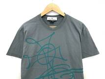 T03/053 Vivienne Westwood ヴィヴィアンウエストウッド Tシャツ 半袖Tシャツ トップス M グレー_画像3