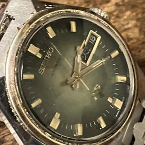 T03/104 SEIKO KS キングセイコー VANAC カットガラス 自動巻き AUTOMATIC オートマチック 純正ブレス 腕時計 5626-7180 グリーンの画像8