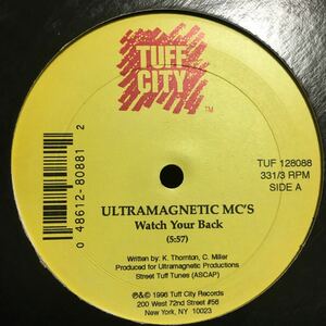 Ultramagnetic MC's - Watch Your Back / Message / Delta Force / 12 レコード