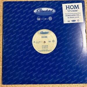 HOM / IT'S HOM / STIMULATED vol.1 / LP レコード