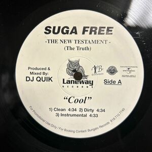 SUGA FREE / COOL / DJ QUIK / LP レコード