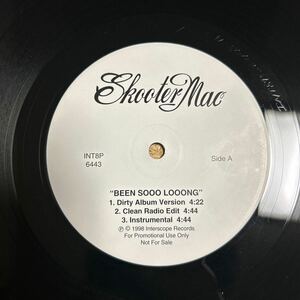 SKOOTER MAC / BEEN SOOO LOOONG REMIX / 1998 / US PROMO ONLY / LP レコード