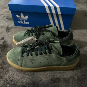 27.0cm 新品 STAN SMITH CREPE adidas originals スタンスミス クレープ アディダスオリジナルス 緑 カーキ スニーカー aFZ6444