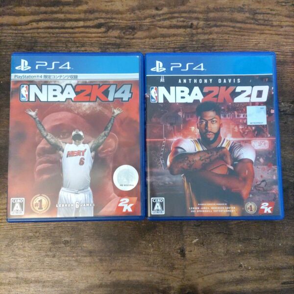 PS4ソフト NBA 2K14 ＆ 2K20 2本セット