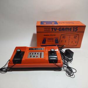 任天堂 カラーテレビゲーム COLOR TV-GAME15 CTG-15V 外箱 取説 付属 不動品