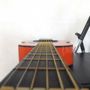 SEPIA CRUE ミニギターW50オレンジ色  弦高調整済み  ソフトケース付の画像6
