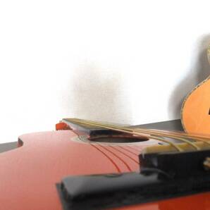 SEPIA CRUE ミニギターW50オレンジ色  弦高調整済み  ソフトケース付の画像7
