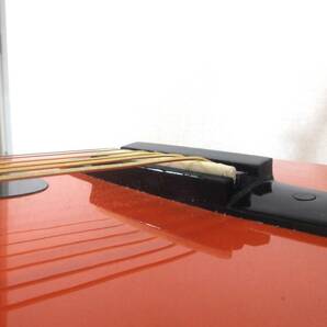 SEPIA CRUE ミニギターW50オレンジ色  弦高調整済み  ソフトケース付の画像8