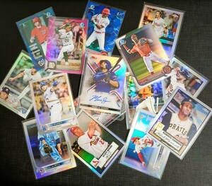 【MLB カード 15枚セット】Topps Bowman Chrome / 1st Bowman / auto / Marcus Semien Kyle Tucker Max Muncy Gerrit Cole etc. / リフ RC