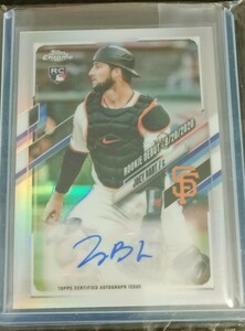 【 RC auto 】Joey Bart ジョーイ・バートTopps CHROME RDA-JB 直筆サインカード MLB サンフランシスコ・ジャイアンツ