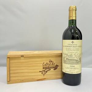 BBg012I 80 未開栓 箱付き CHATEAU LA MISSION HAUT-BRION シャトー・ラ・ミッション・オー・ブリオン 1996年 ボルドー 赤ワイン 13% 750ml