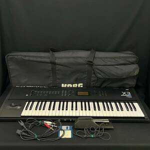 BCg114I 160 KORG X3 コルグ シンセサイザー ミュージックワークステーション 61鍵 電子キーボード ピアノ ソフトケース付 鍵盤楽器