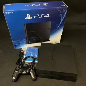 BCd083I 100 箱付き SONY PS4 本体 CUH-1200A 500GB ブラック コントローラ DUAL SHOCK4 CUH-ZCT2J 説明書付