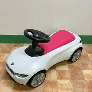 BCd116I 160 2020年製 BMW Baby RacerIII ベビーレーサー3 ホワイトxラズベリー 1〜3歳 ドイツ製 子供用 乗物玩具 キッズカー キックカー