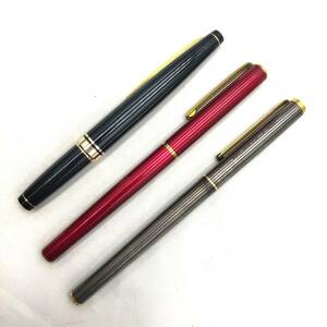 BCm136I 60 14K 21K含む 万年筆 3点 まとめ Sailor21/2 403/MONTBLANC セーラー モンブラン PORSCHE ポルシェデザイン レッド グレー