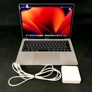 BCm146R Apple MacBook Pro 13-inch 2017 Two Thunderbolt 3 ports A1708 Core i5-7360U SSD256GB メモリ8GB OS Ventura A1718 61W USB-C