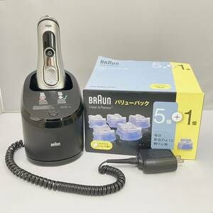 BCg162R 80 Braun Series9 Type 5791 ブラウン シリーズ9 シェーバー 髭剃り 洗浄機 洗浄液カートリッジ 付