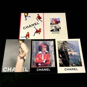 BCm153I 80 CHANEL シャネル カタログ 5点 まとめ 1992 1993 1994 1995 1996 ファッション ブックレット RUE CAMBON MAGAZIN 雑誌 本