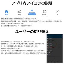 体脂肪計 体組成計 体重計 ブラック 内臓脂肪 基礎代謝 乾電池式 デジタル表示 スマホ連動 Bluetooth iPhone/Android 180日保証_画像10