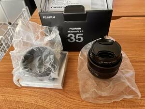 【中古美品】FUJIFILM Xマウント用レンズ フジノンレンズ XF 35mm F1.4 R