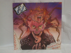 MAYHEM FUCKIN` MAYHEM / WAR FARE 　Europe盤LP