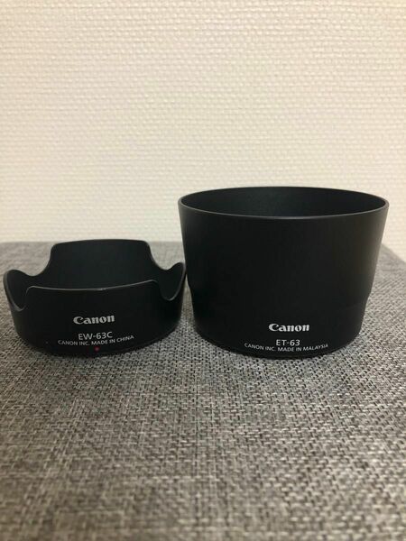 Canon純正品！！レンズフード　EW-63C&ET63 セット