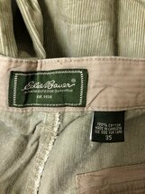 合わせやすい！Eddie Bauer エディーバウアー メンズ コーデュロイ カーゴパンツ カーキ ベージュ_画像2