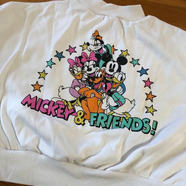 Mickey＆friends トレーナー　120cm