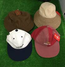 □ ランセル パーソンズ MK フィラ プライベートレーベル キャップ 帽子 麦わら帽子 サンバイザー レディース 大量まとめてセット 24-85 _画像2