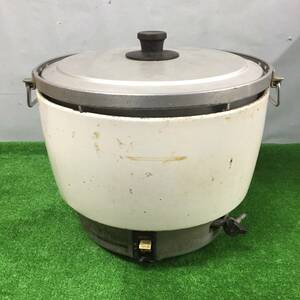 【ジャンク】 パロマ Paloma 大型炊飯器 業務用炊飯器 PR-101DSS-1 LPガス用 5.5升 10L 厨房機器 店舗用品 10-65