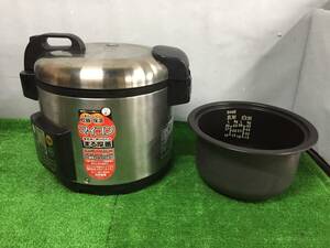 ◎ 象印 ZOJIRUSHI マイコン炊飯ジャー 2升炊き 業務用 炊飯器 NS-QC36 XAステンレス 2019年製 3.6L 店舗用品 厨房機器 10-80