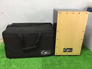 TOMOSAWA 友澤木工 カホン Cajon 打楽器 パーカッション ナチュラル 29×30×50cm ソフトケース 付き 17-66