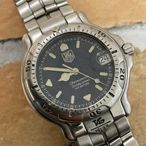 ◆稼働品◆良品◆ TAG Heuer タグホイヤー 6000シリーズ ネイビー文字盤 WH5213-K1自動巻き メンズ腕時計_画像1