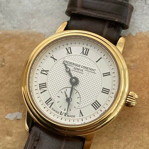 ◆稼働品◆美品◆ FREDERIQUE CONSTANT フレデリックコンスタント FC200/235XS25/6 クォーツ レディース腕時計