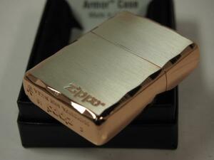 Art hand Auction Zippo ARMOR Simple Logo Shine Ray Sculpture Armor ذهبي وفضي SPG ذهبي وردي, كاتب, زيبو, آحرون