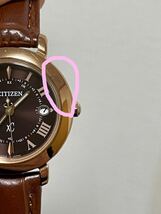 完動品　CITIZEN XC ヒカリコレクション　ES9442-04W シチズン　クロスシー　hikari collection 電波ソーラー　ハッピーフライト_画像3