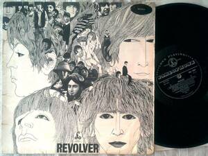 The Beatles Revolver PMC 7009 Denmark Black Parlophone LP レコード