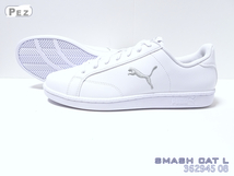 ■PUMA■スマッシュキャットL(24cm)■WHT/SIL■362945 08_画像1