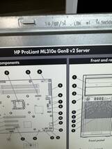 送料無料！HP ProLiant ML310e Gen8 V2 Server★Xeon E3-1220 V3★RAM 32GB★HDD 6TB(2TBx3)_画像9