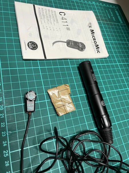 AKG C411 Ⅲ PP コンデンサーマイク 貼り付けタイプ